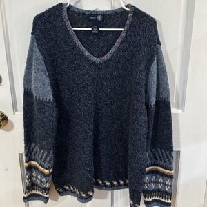 Vintage Venezia Jeans 90s "grandpa" aesthetic Sweater Size 22/24